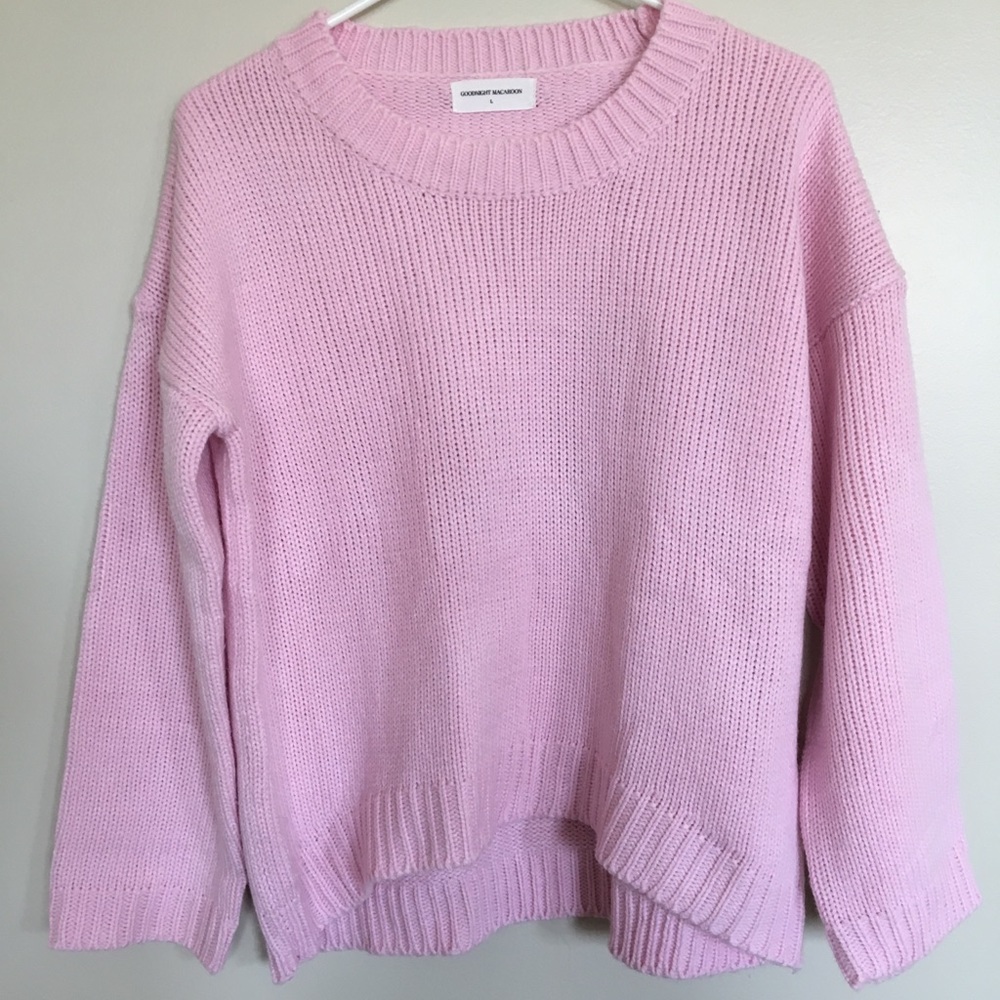 Pink Goodnight Macaroon Sweater
